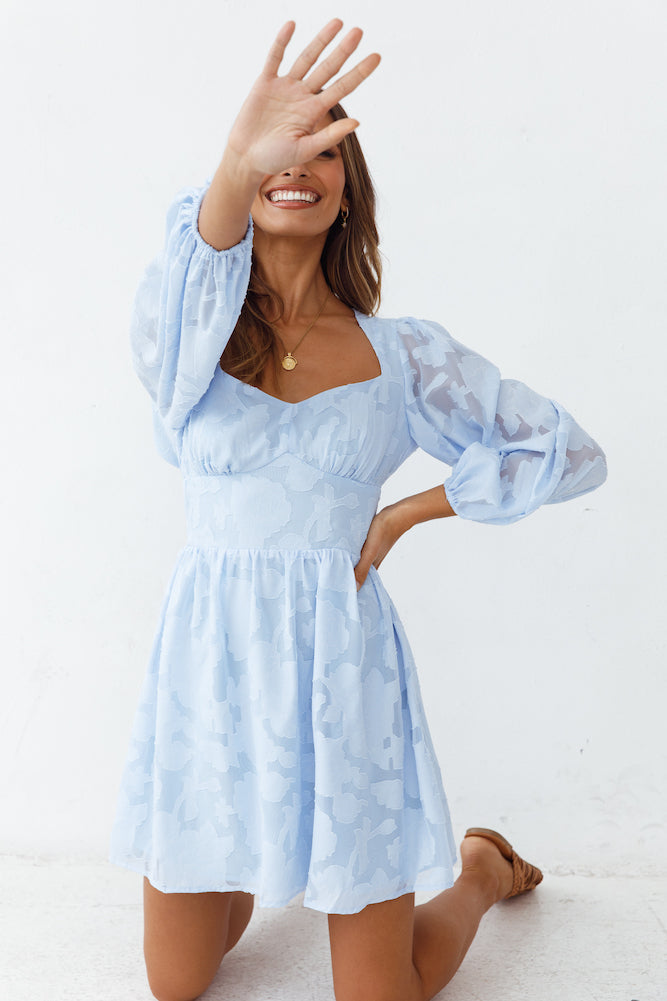 Noelle Dress Blue-Seaa Fashion