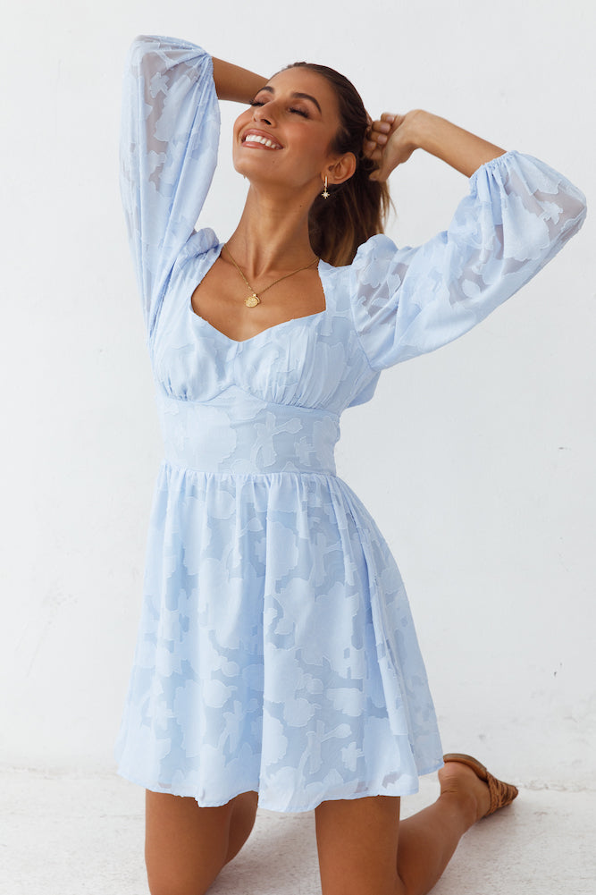 Noelle Dress Blue-Seaa Fashion