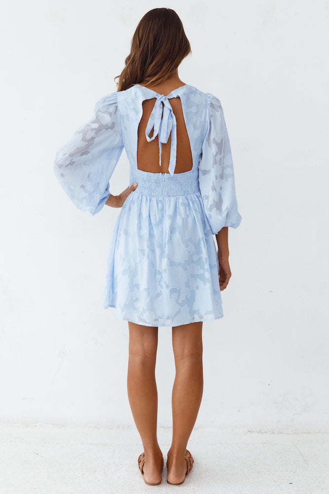 Noelle Dress Blue-Seaa Fashion