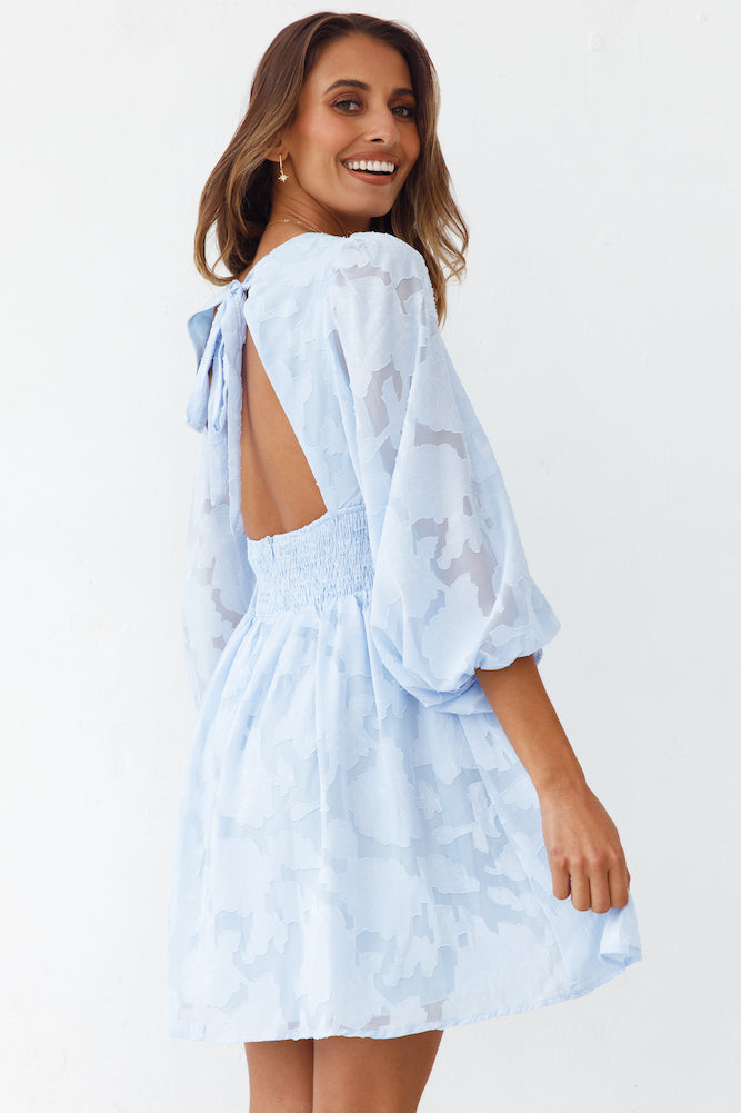 Noelle Dress Blue-Seaa Fashion