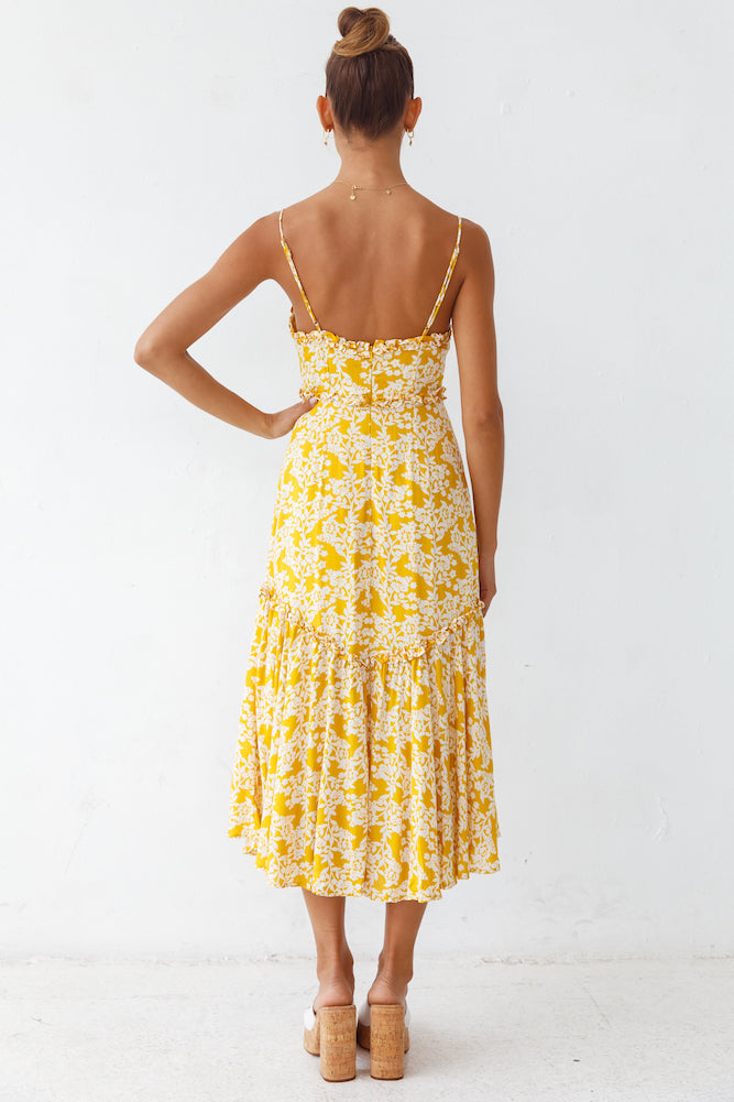 Sunshine Flavours Midi Dress-Seaa Fashion
