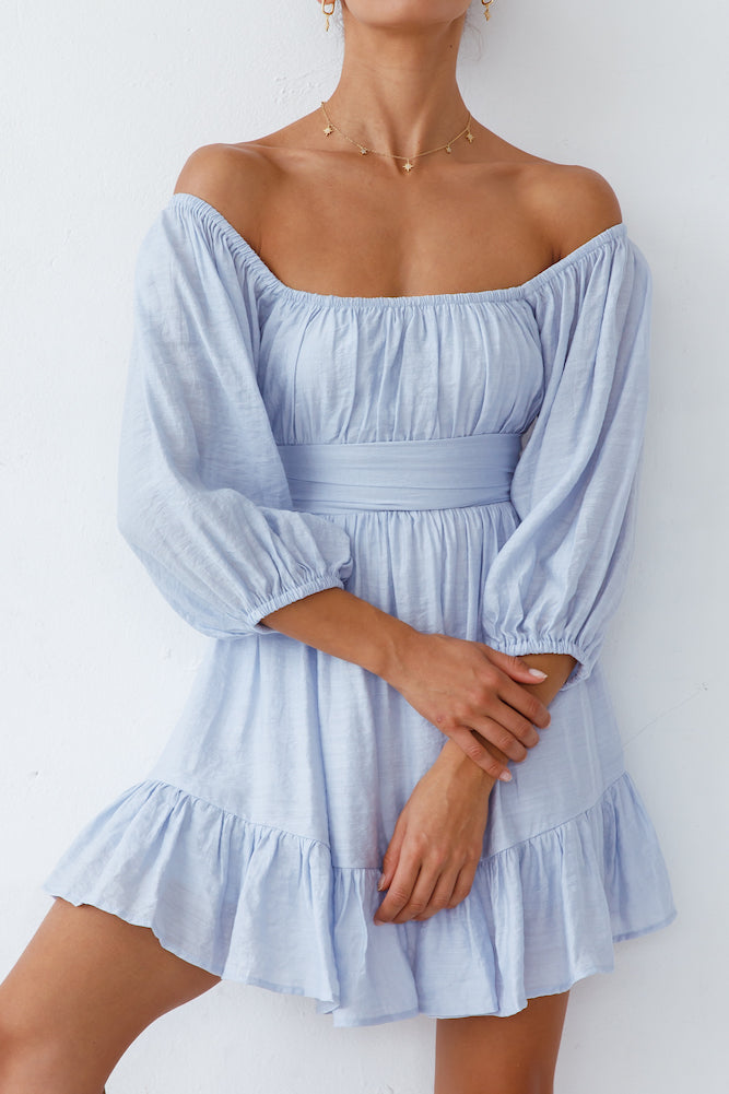 Moonstone Dress Blue-Seaa Fashion