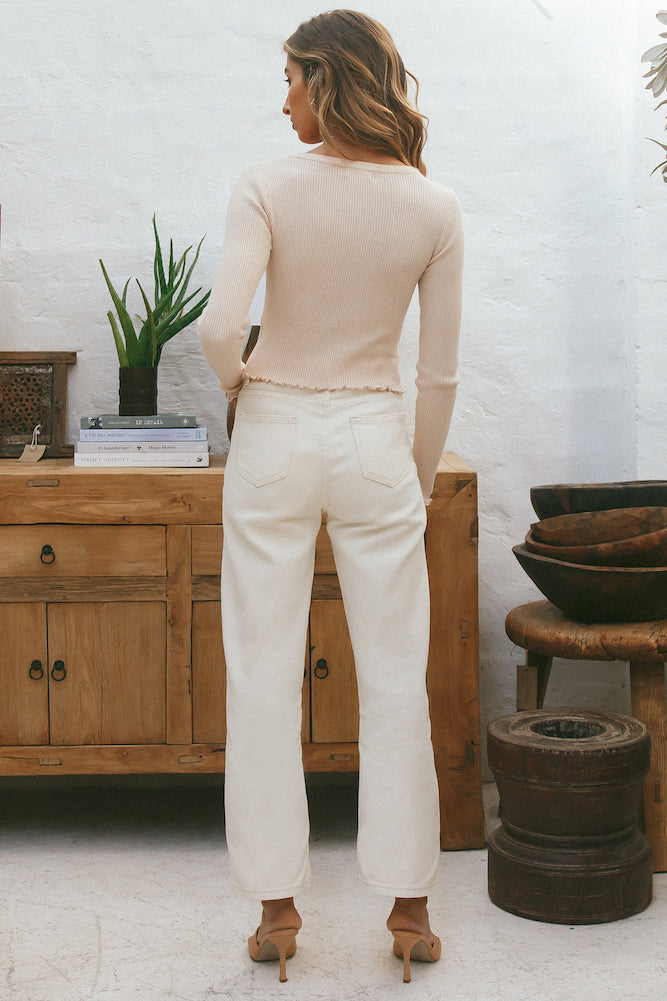 Compliance Knit Beige-Seaa Fashion