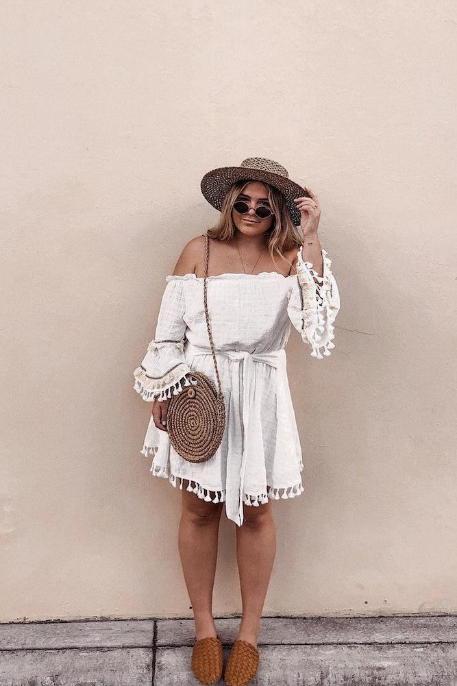 Awake My Soul Dress White-Seaa Fashion