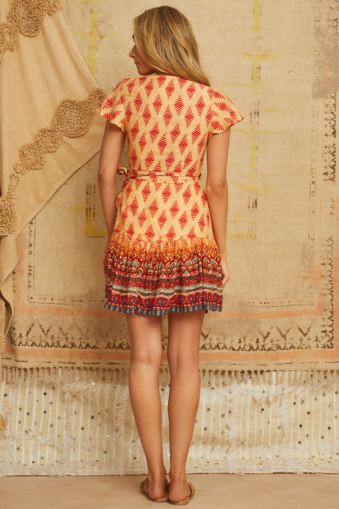 Bascala Dress Red-Seaa Fashion