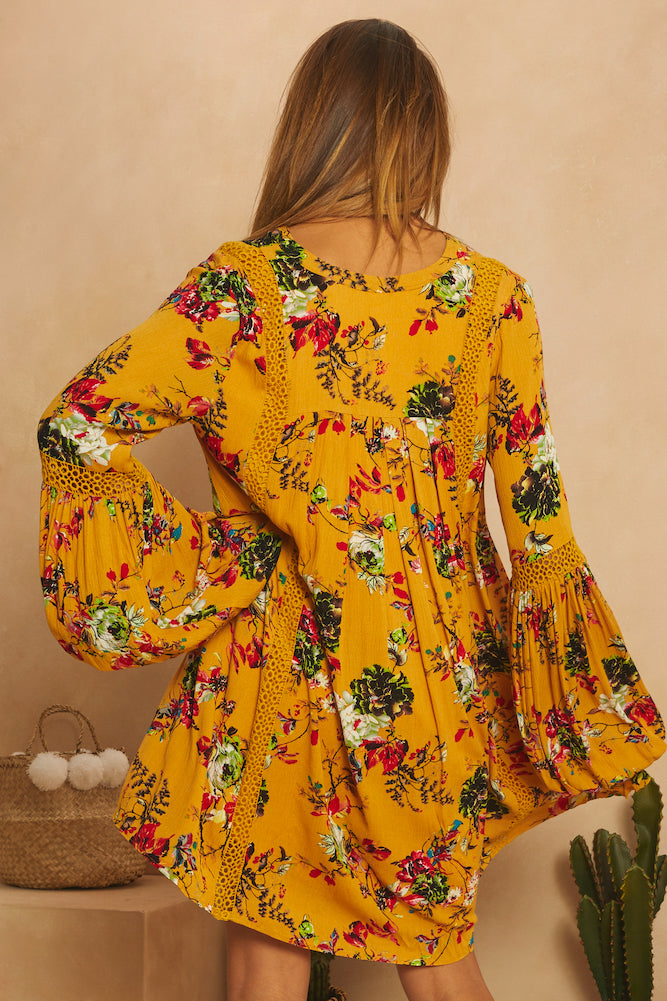 We Own The Sky Dress Mustard-Seaa Fashion