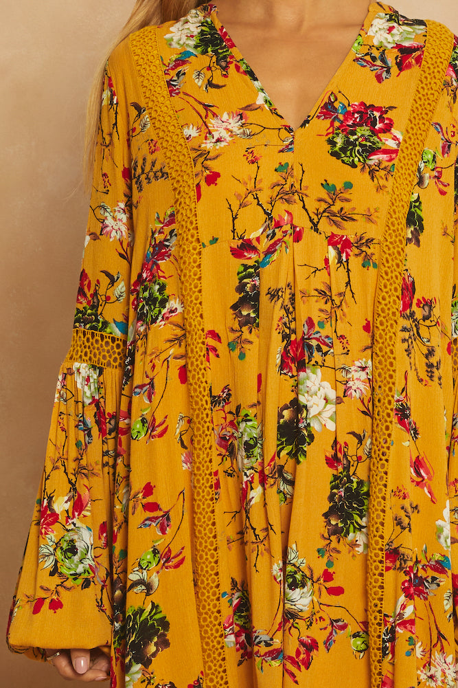 We Own The Sky Dress Mustard-Seaa Fashion