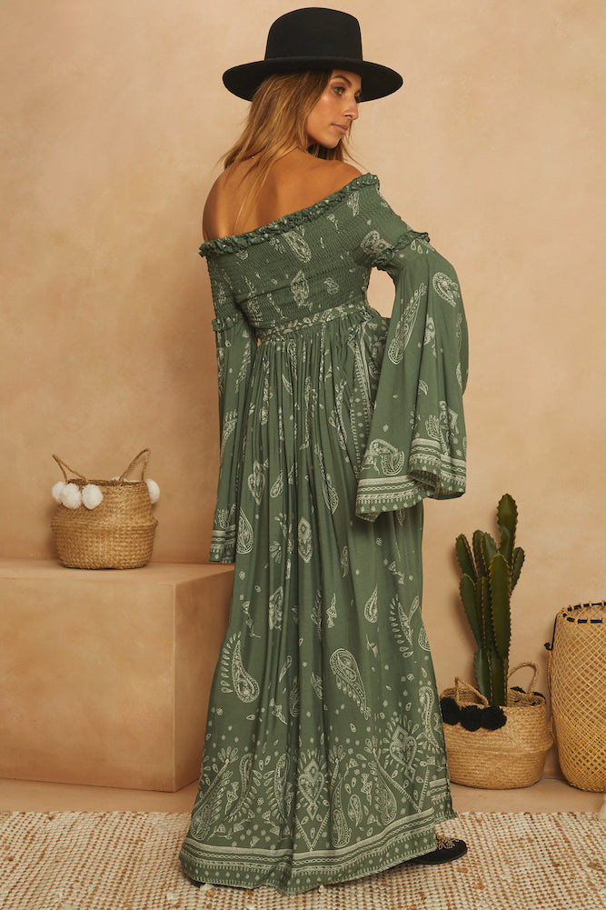 All Around The World Maxi Dress-Seaa Fashion