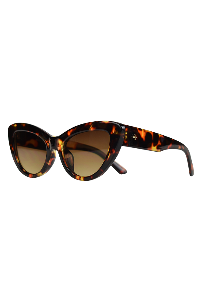 PETA + JAIN Georgina Sunglasses Tort Brown-Seaa Fashion