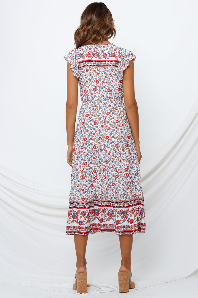 Aurora Midi Dress-Seaa Fashion