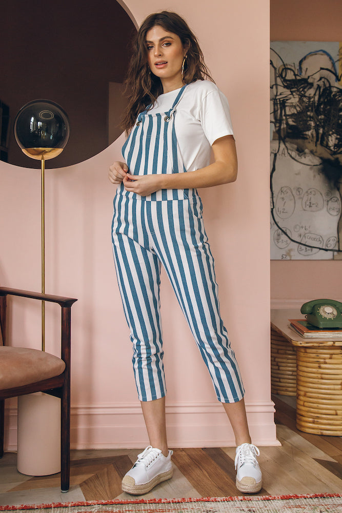 Balmoral Jumpsuit Blue-Seaa Fashion