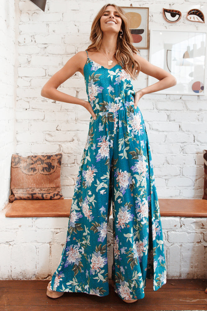 Palm Grove Jumpsuit-Seaa Fashion