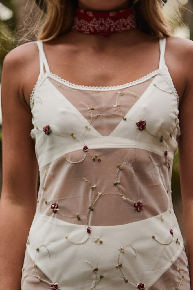 Ayurveda Dress White-Seaa Fashion