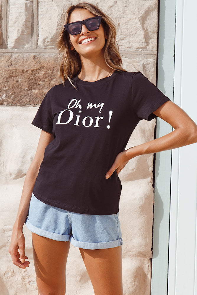 Andee Tee Black-Seaa Fashion