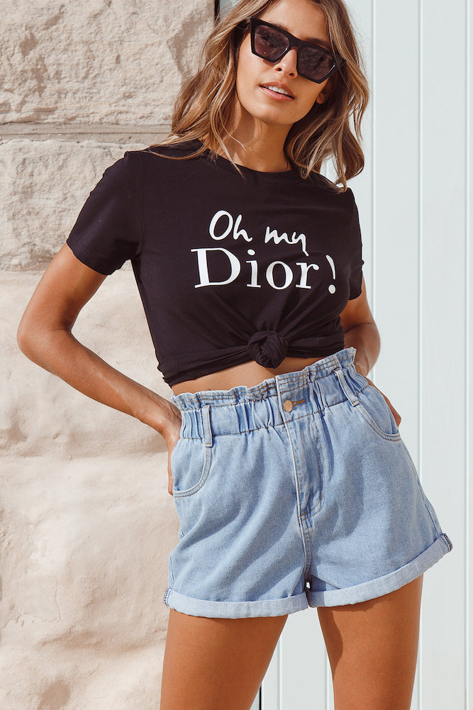 Andee Tee Black-Seaa Fashion