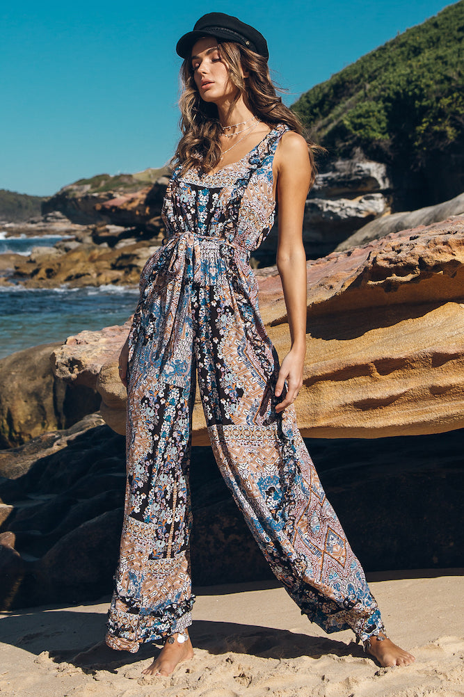 Strangeness And Charm Jumpsuit-Seaa Fashion