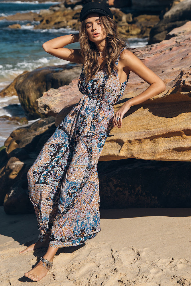 Strangeness And Charm Jumpsuit-Seaa Fashion