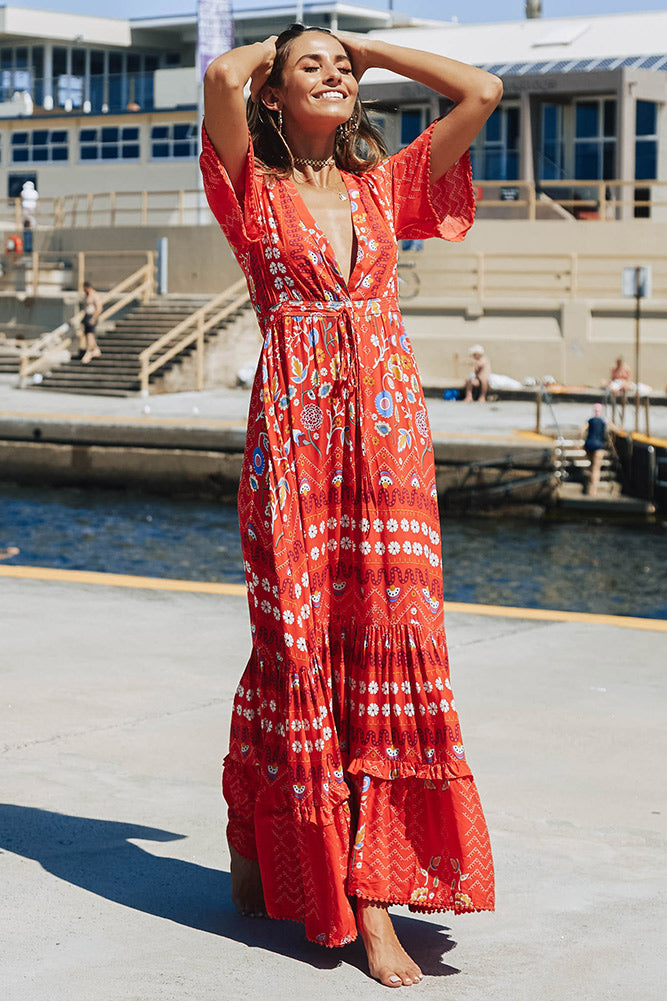 Satellite Of Love Maxi Dress-Seaa Fashion