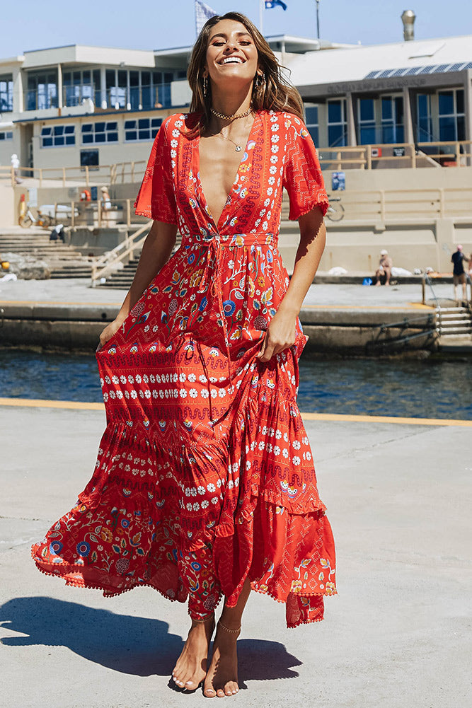 Satellite Of Love Maxi Dress-Seaa Fashion