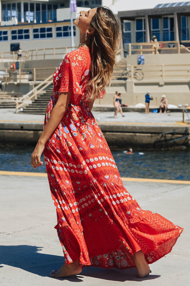 Satellite Of Love Maxi Dress-Seaa Fashion