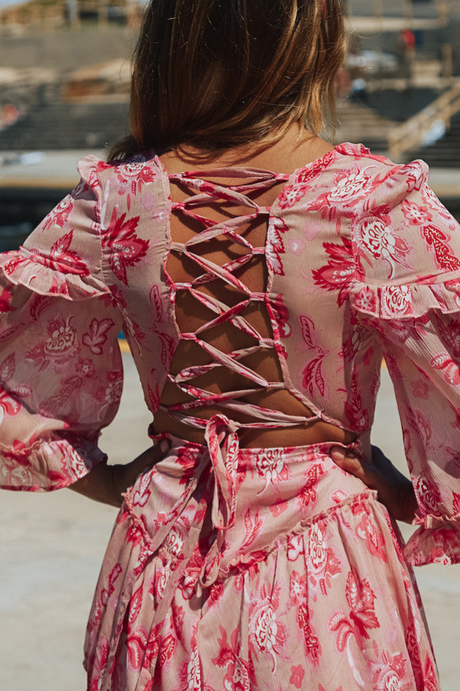 Azealia Dress Pink-Seaa Fashion