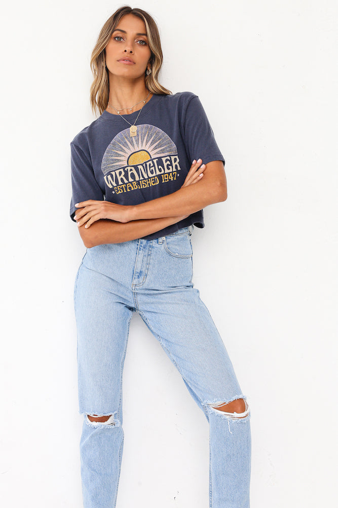 WRANGLER Equinox Crop Tee-Seaa Fashion