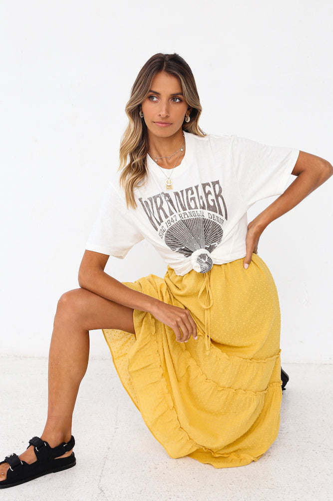 WRANGLER All Sparks SS Tee-Seaa Fashion