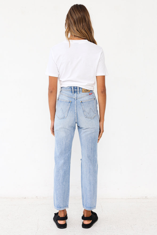 WRANGLER Lita Jeans Rebellion Blue-Seaa Fashion