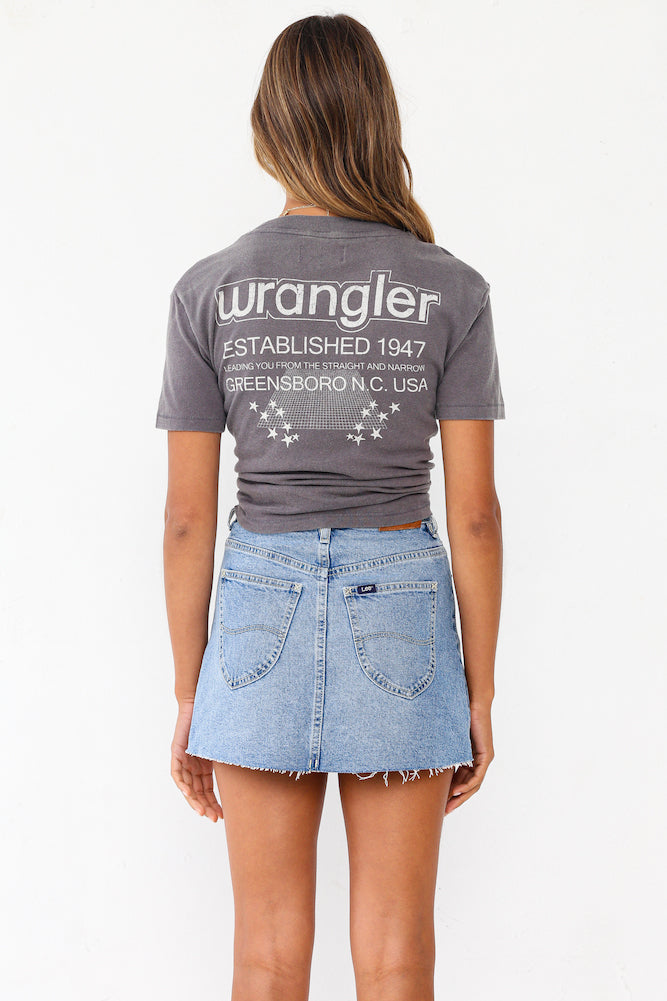 LEE Lola Skirt Blue-Seaa Fashion