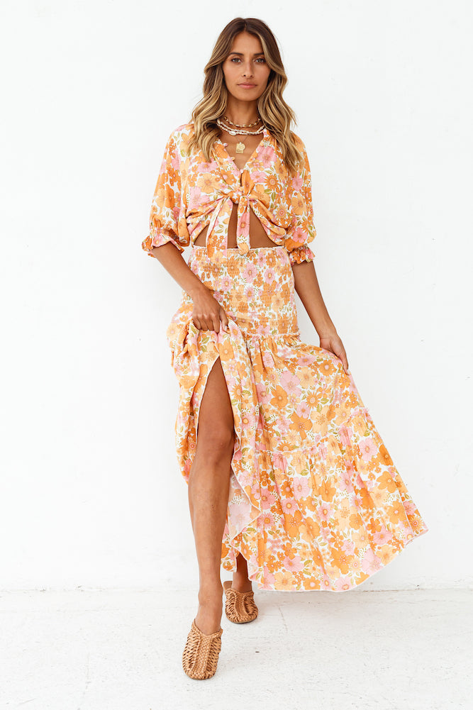 Alcala Maxi Skirt-Seaa Fashion