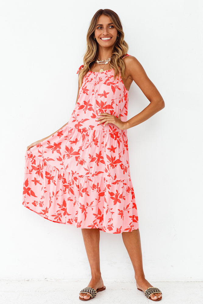 Azalea Springs Midi Dress-Seaa Fashion