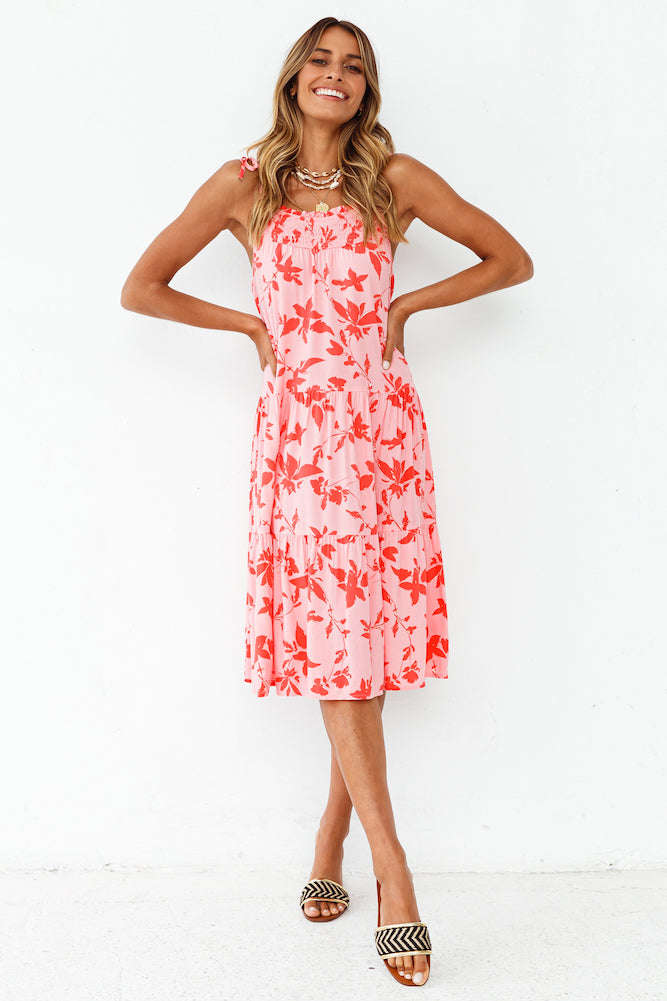 Azalea Springs Midi Dress-Seaa Fashion