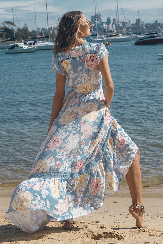 A Long Goodbye Maxi Dress-Seaa Fashion