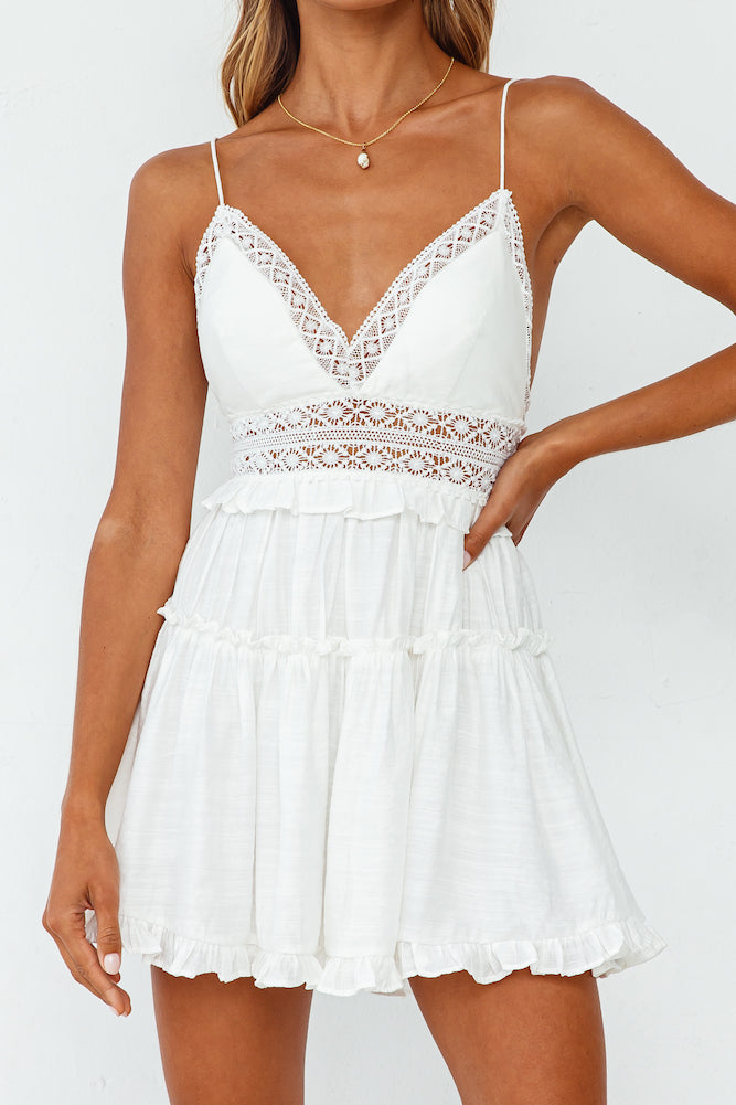 Clarity Dress White-Seaa Fashion