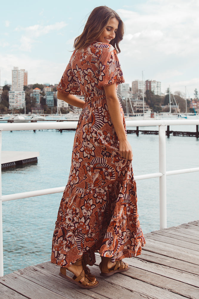 Time Machine Maxi Dress-Seaa Fashion