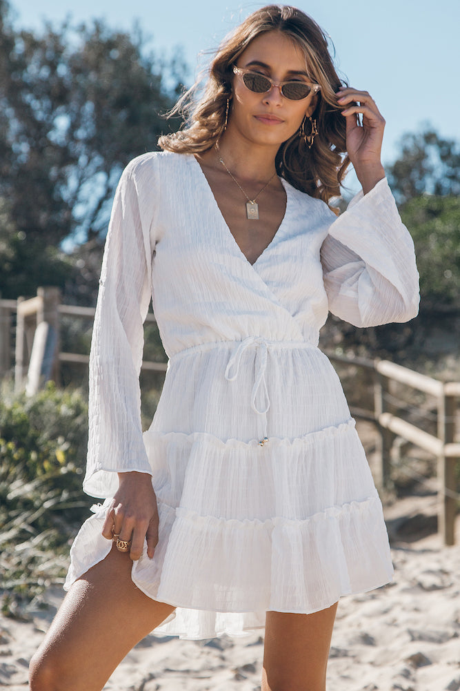 Wildfire Dress White-Seaa Fashion