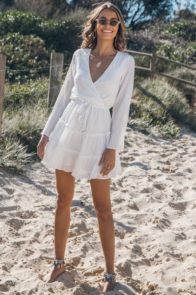 Wildfire Dress White-Seaa Fashion