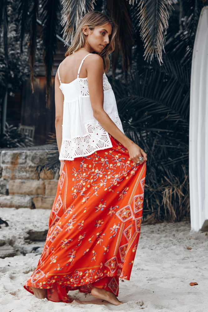 Wish You Were Here Top White-Seaa Fashion