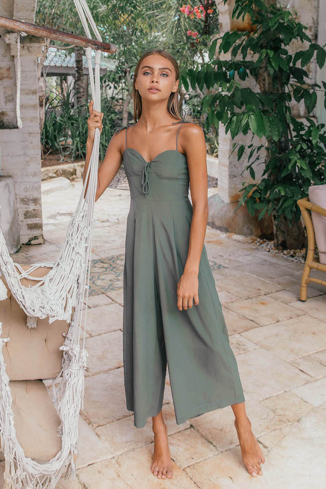 Bianca Jumpsuit Khaki-Seaa Fashion
