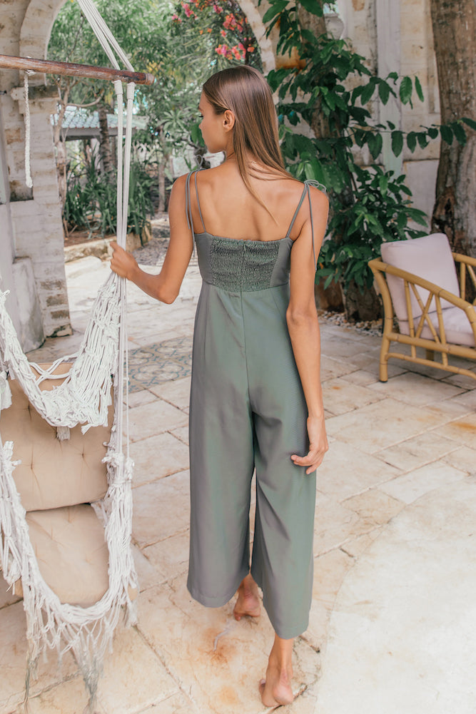 Bianca Jumpsuit Khaki-Seaa Fashion