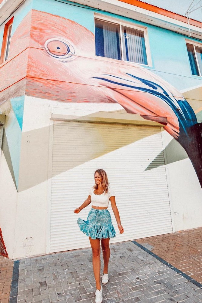 Castaway Skirt Sage-Seaa Fashion