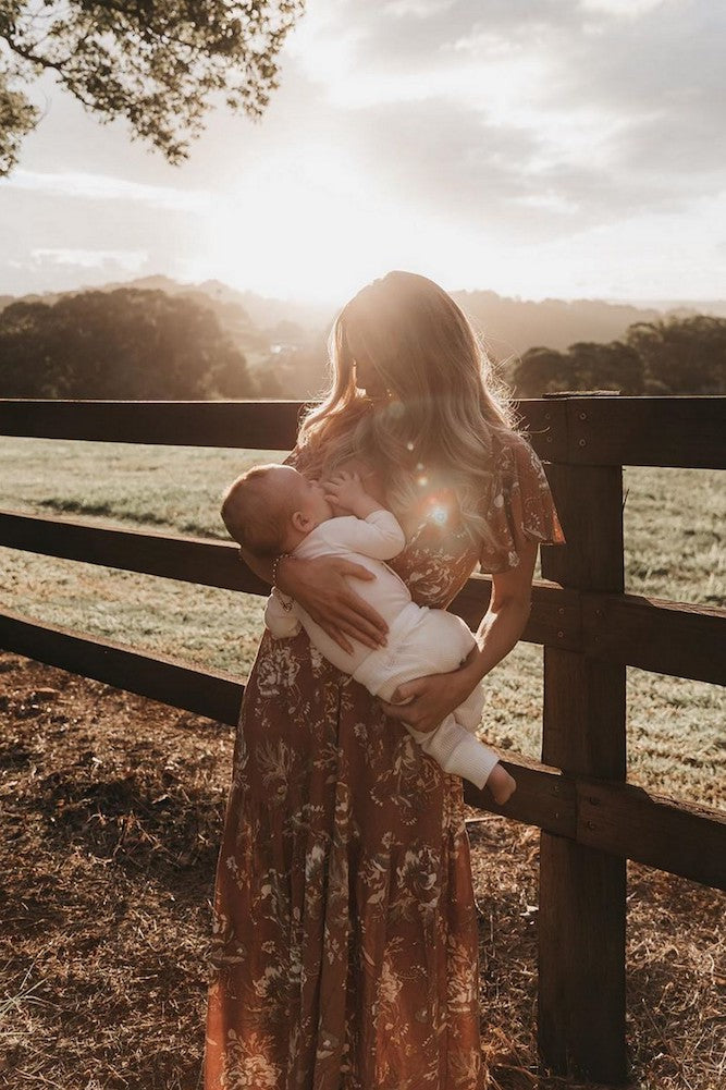 Aztec Jumpsuit Rose-Seaa Fashion