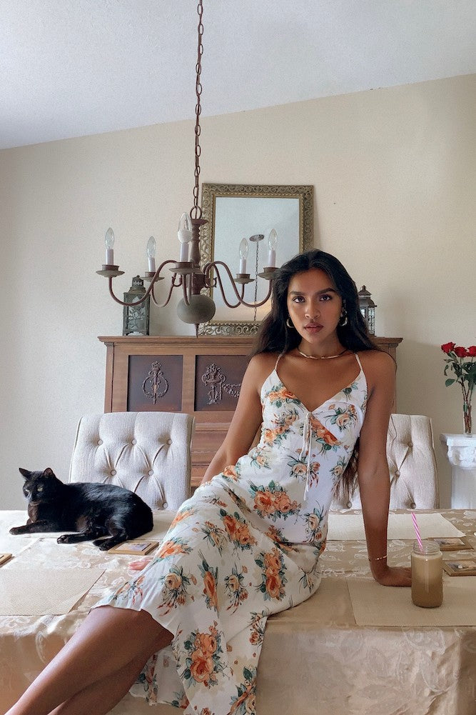 Sun Goddess Midi Dress-Seaa Fashion