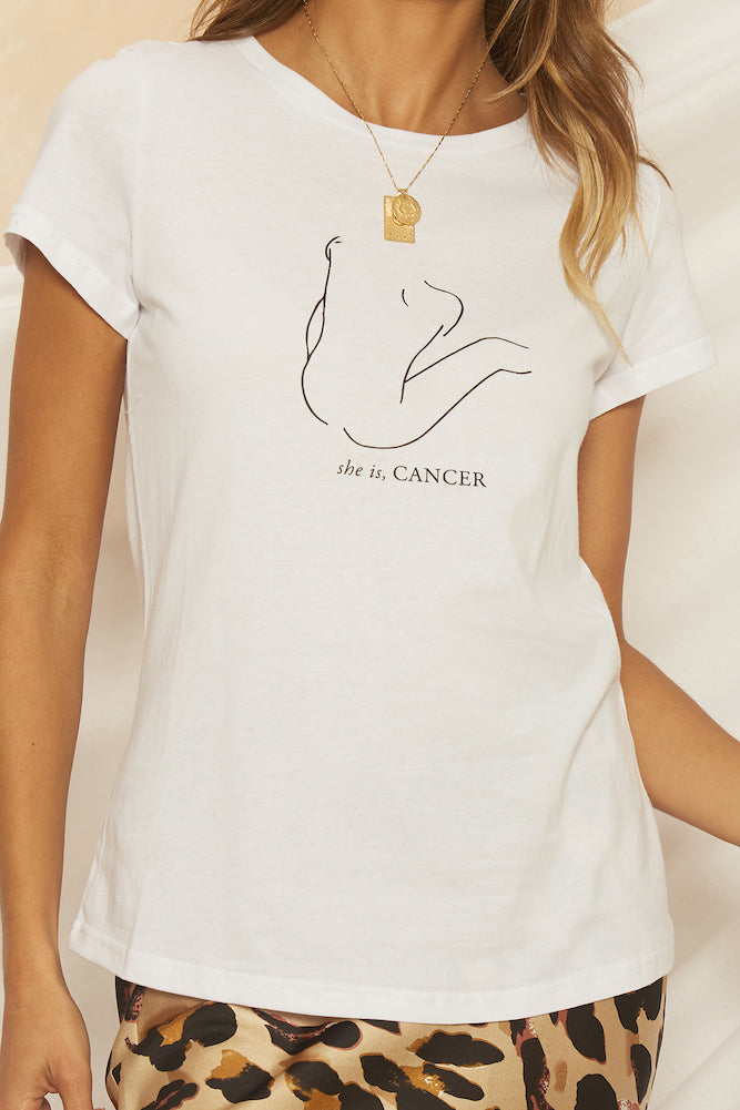 She Is Cancer Tee-Seaa Fashion