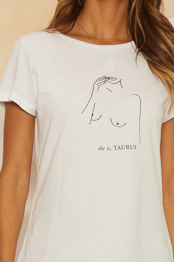 She Is Taurus Tee-Seaa Fashion