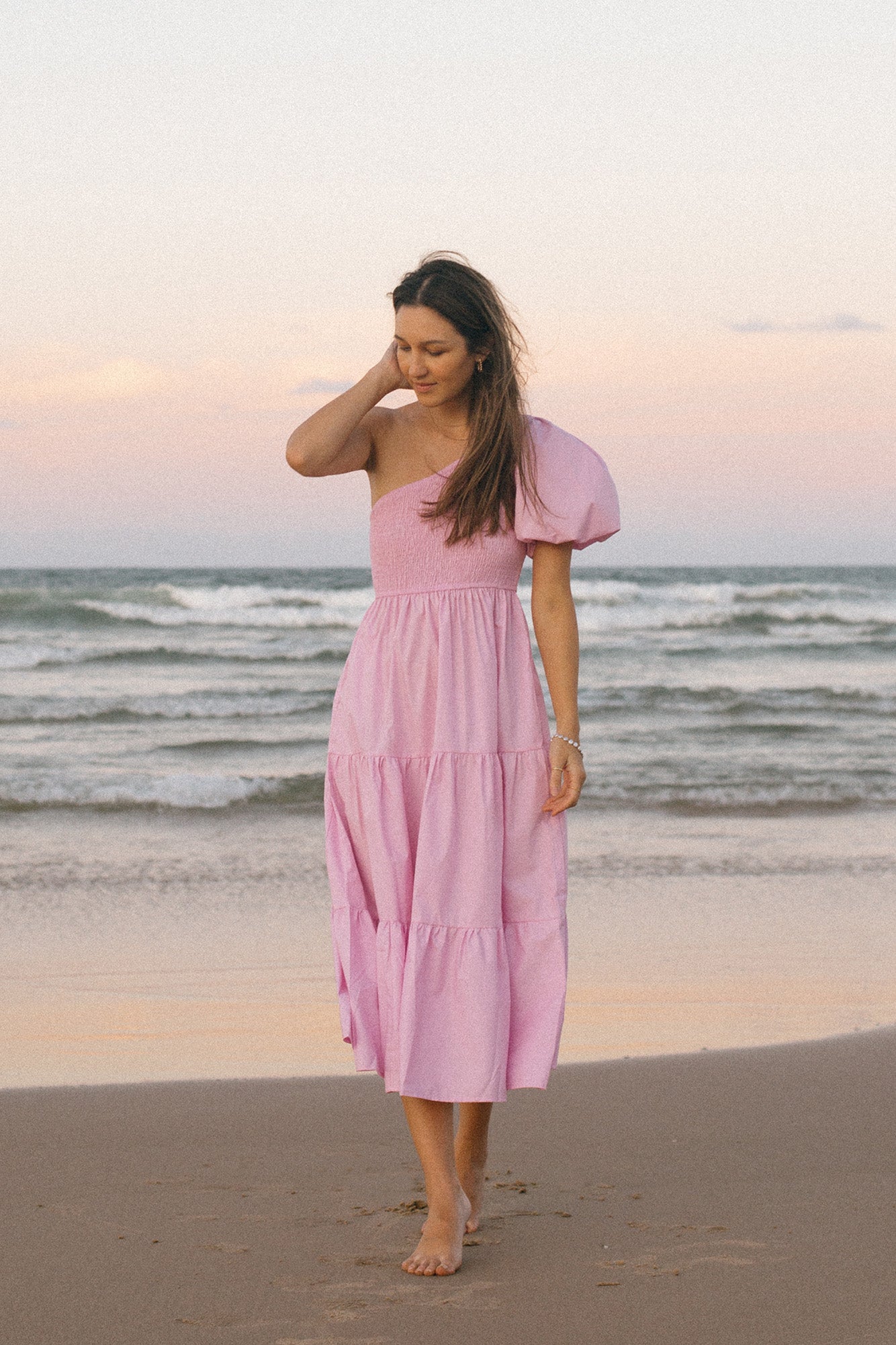 Strawberry Daiquiri Maxi Dress Pink-Seaa Fashion