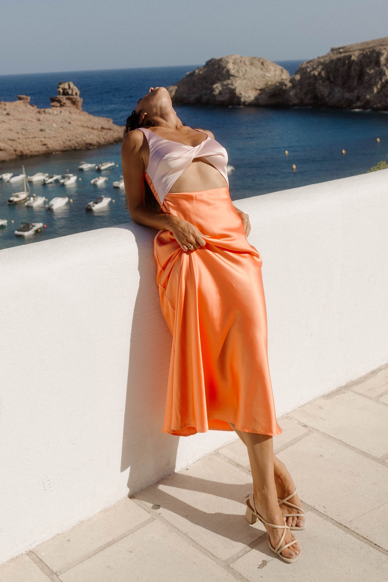 When You Breathe Maxi Dress Orange-Seaa Fashion