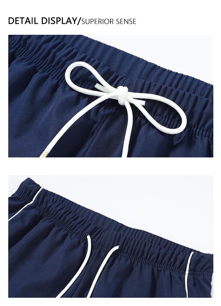 Men's autumn and winter straight leg loose leg floor length pants, trendy high street versatile casual loose sports pants, men's style