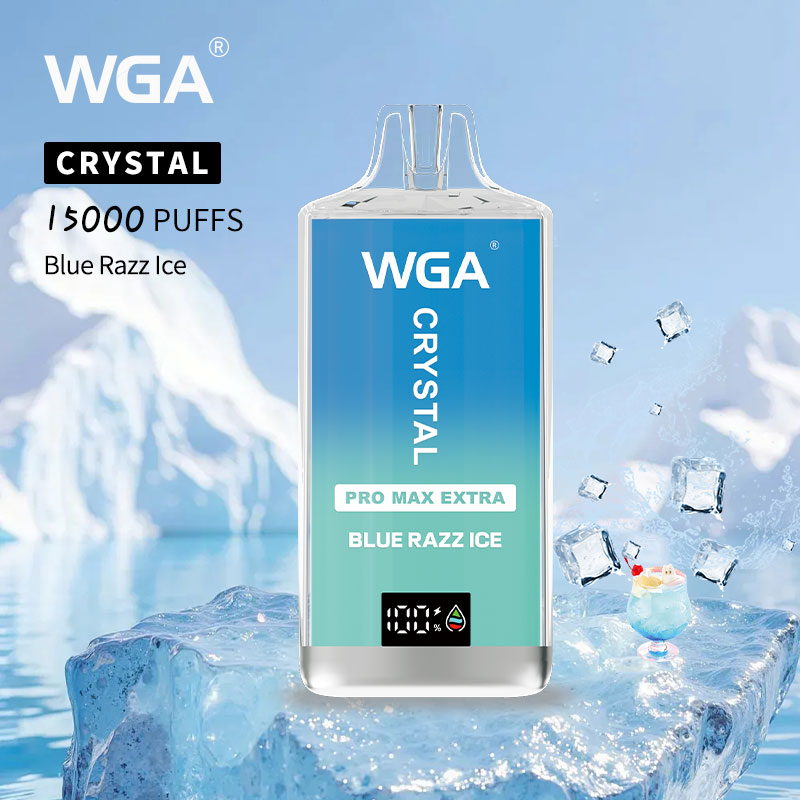 WGA 15000 puff Blue-Razz-Ice