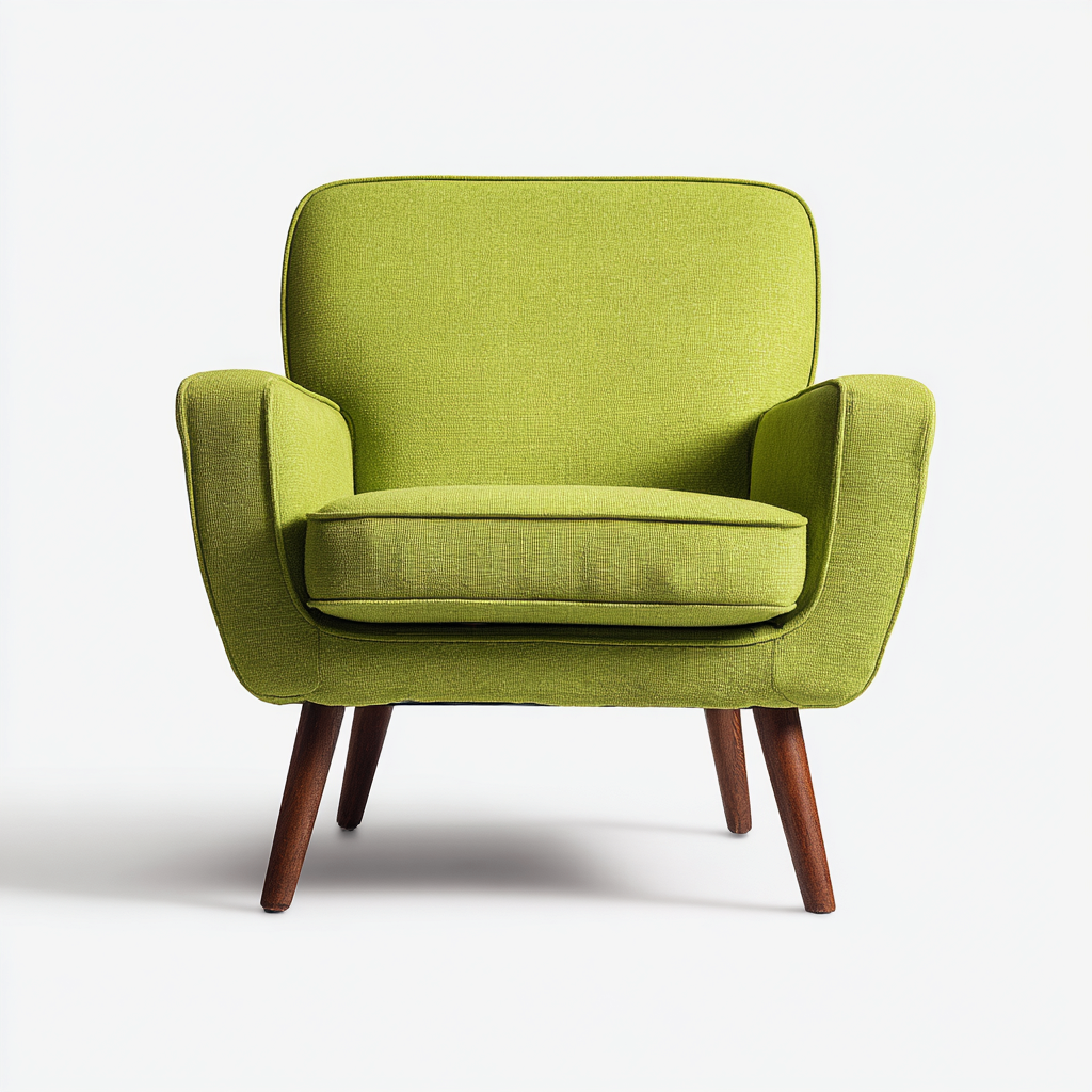 Poltrona tessuto 80x85x85 cm - verde lime - moderno-Sereneete